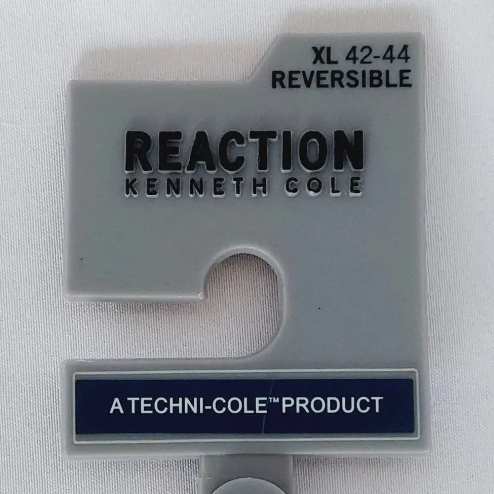 Kenneth Cole REACTION Men's Reversible Stretch Belt Black/Brown Size XL